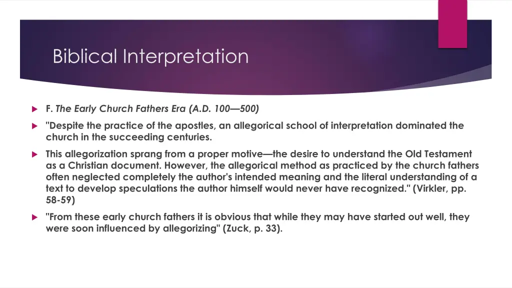 biblical interpretation 22