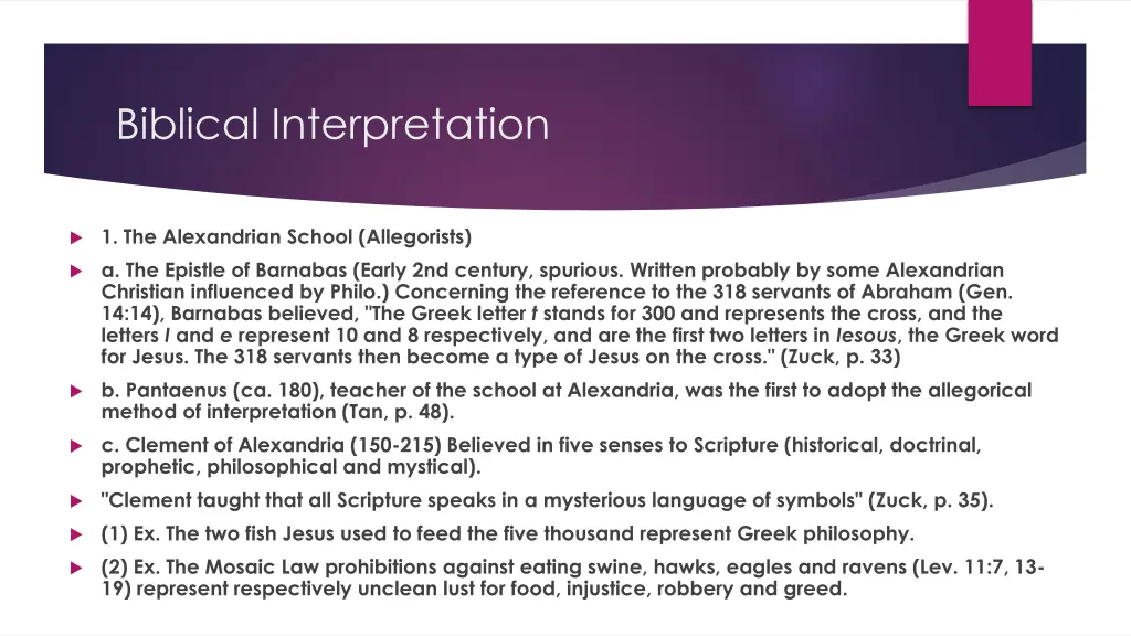 biblical interpretation 23