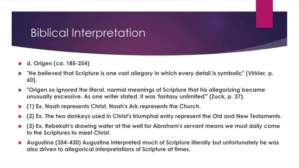 biblical interpretation 24