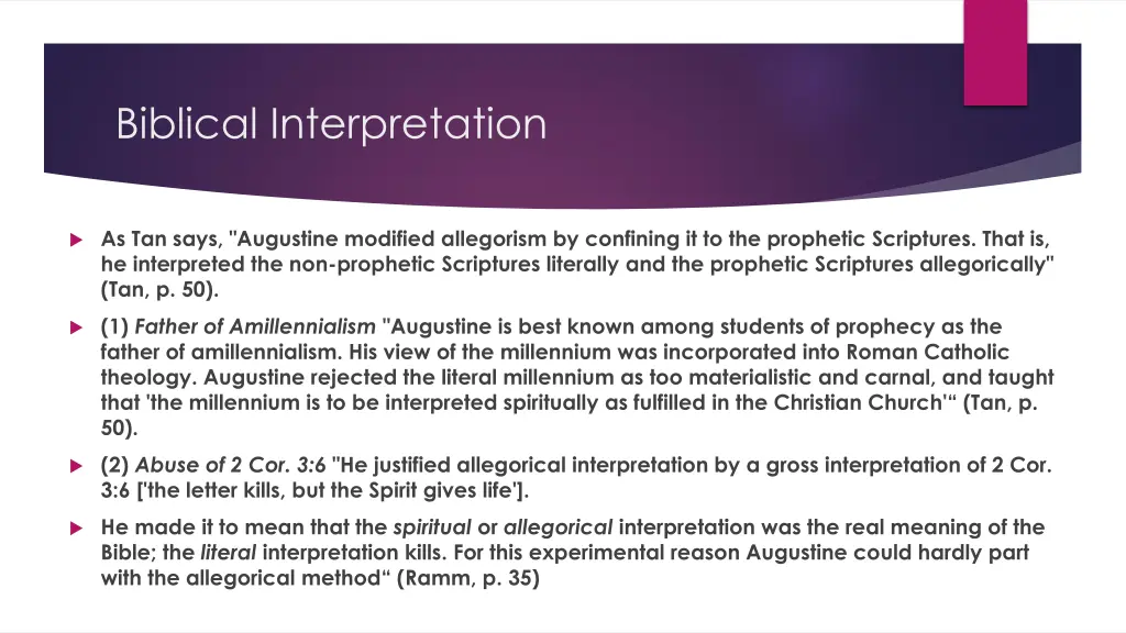 biblical interpretation 25