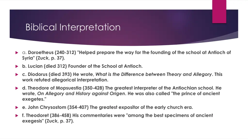 biblical interpretation 27