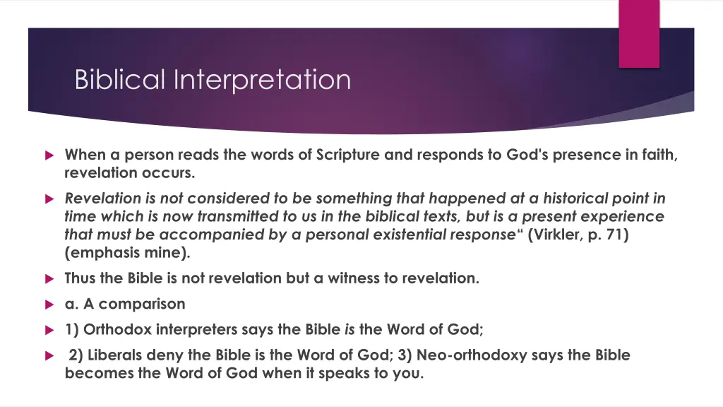 biblical interpretation 42