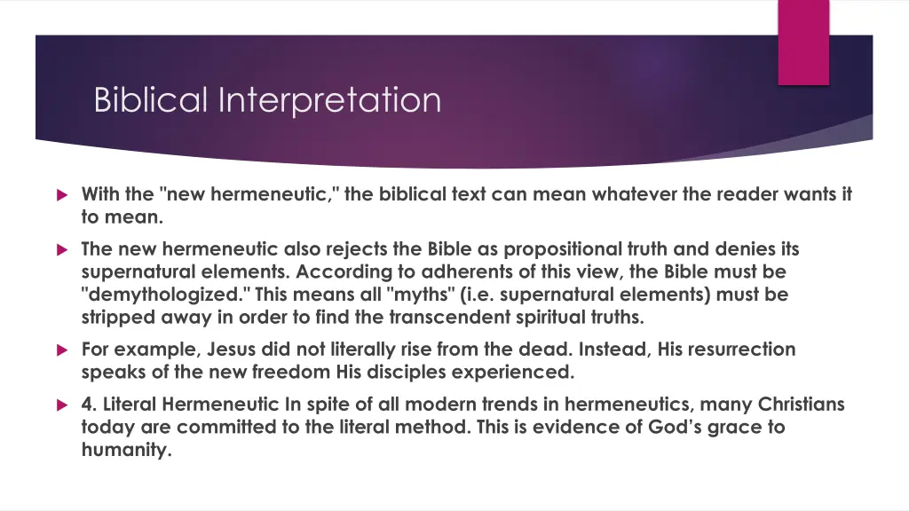 biblical interpretation 44