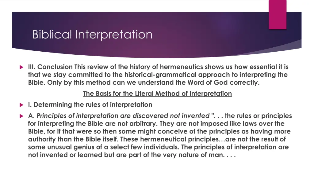 biblical interpretation 45