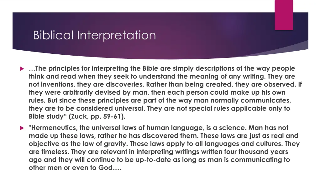 biblical interpretation 46