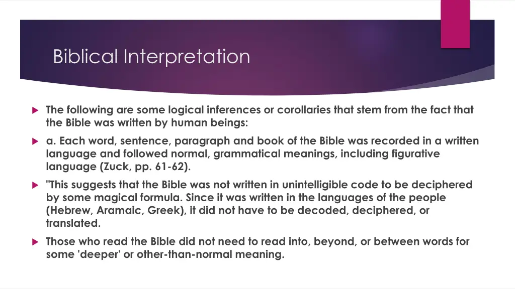 biblical interpretation 48