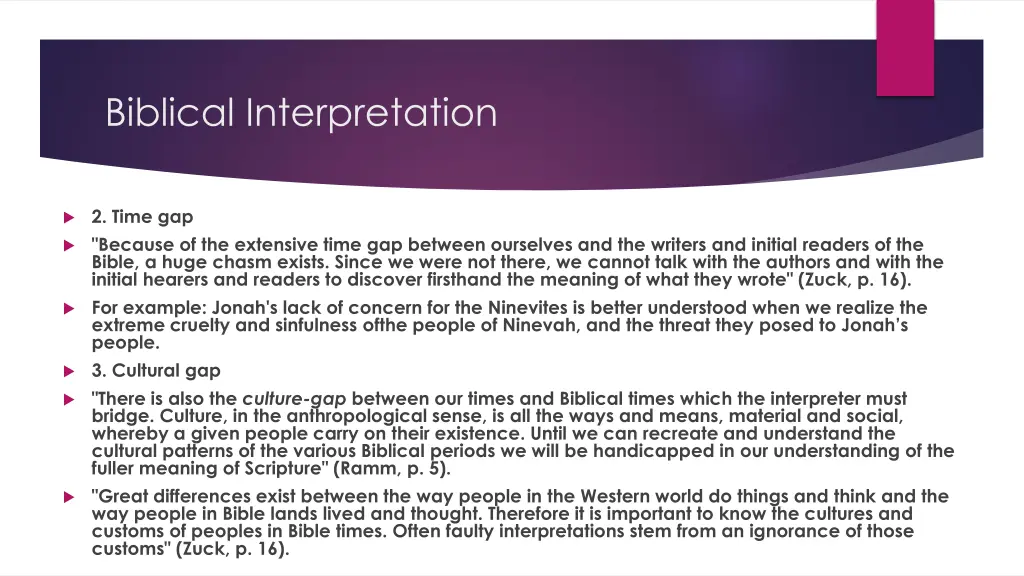 biblical interpretation 5