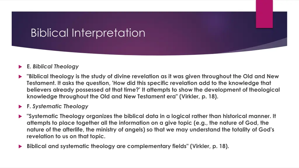 biblical interpretation 8