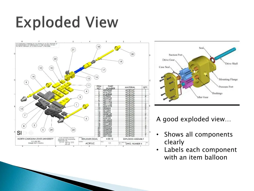 a good exploded view