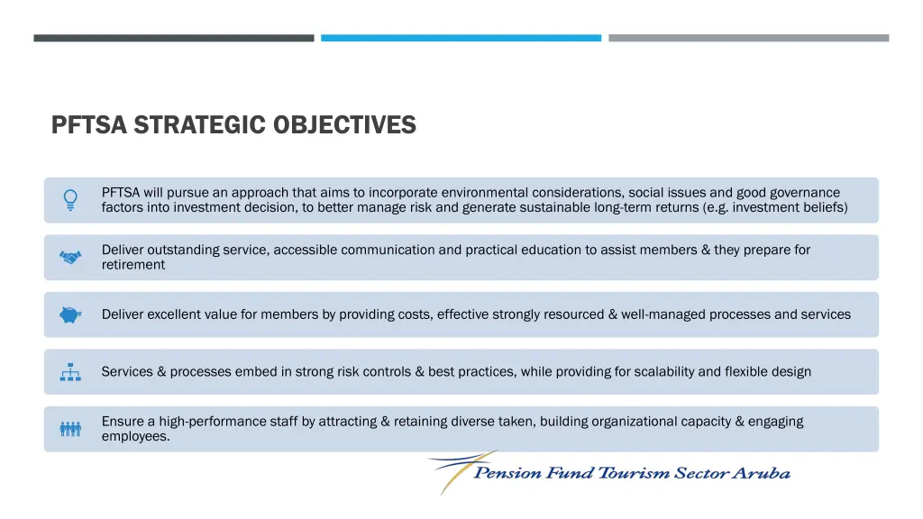 pftsa strategic objectives