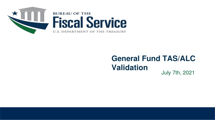 general fund tas alc validation