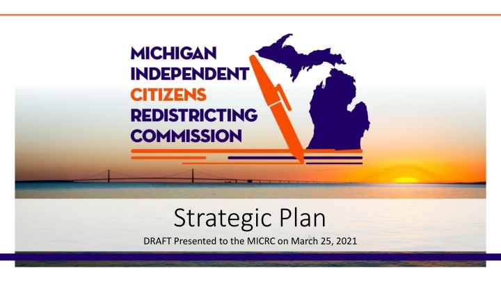 strategic plan draft presented to the micrc