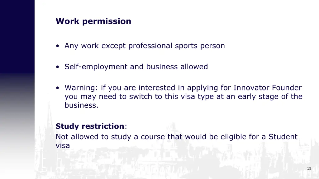 work permission
