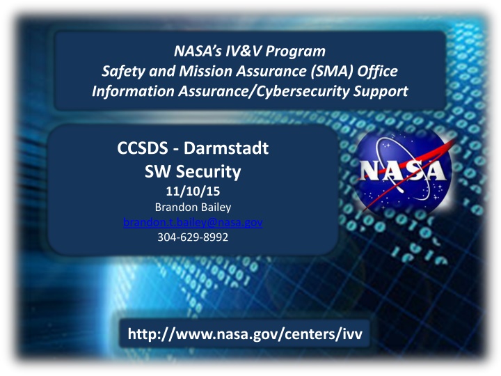 nasa s iv v program safety and mission assurance