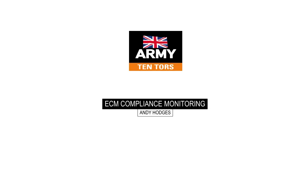 ecm compliance monitoring