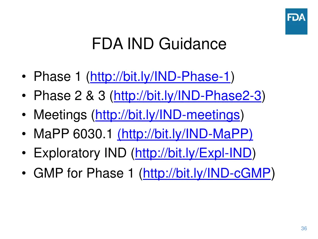 fda ind guidance