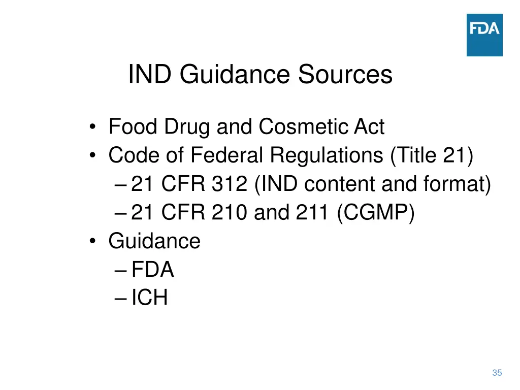 ind guidance sources