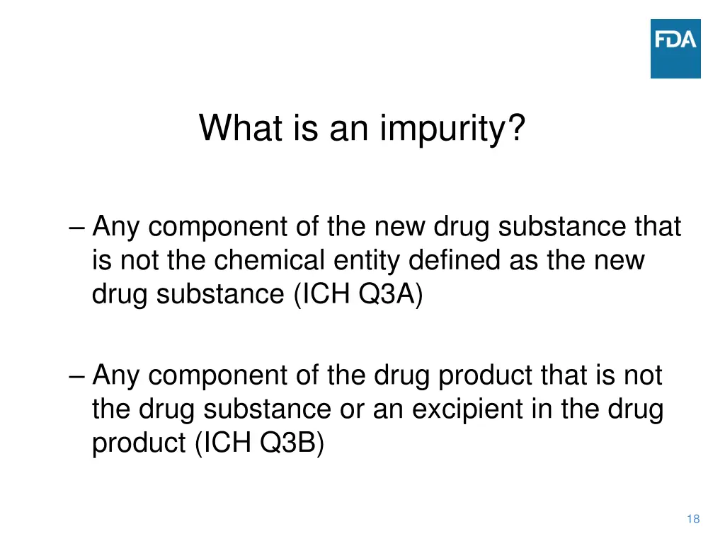 what is an impurity