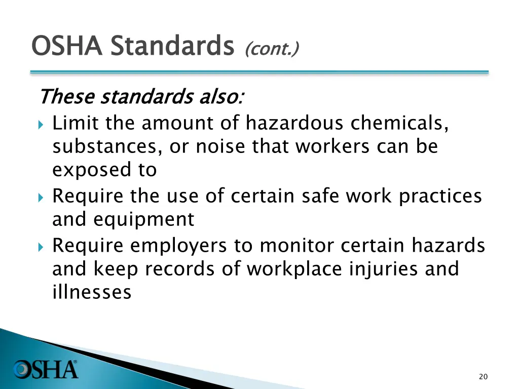 osha standards