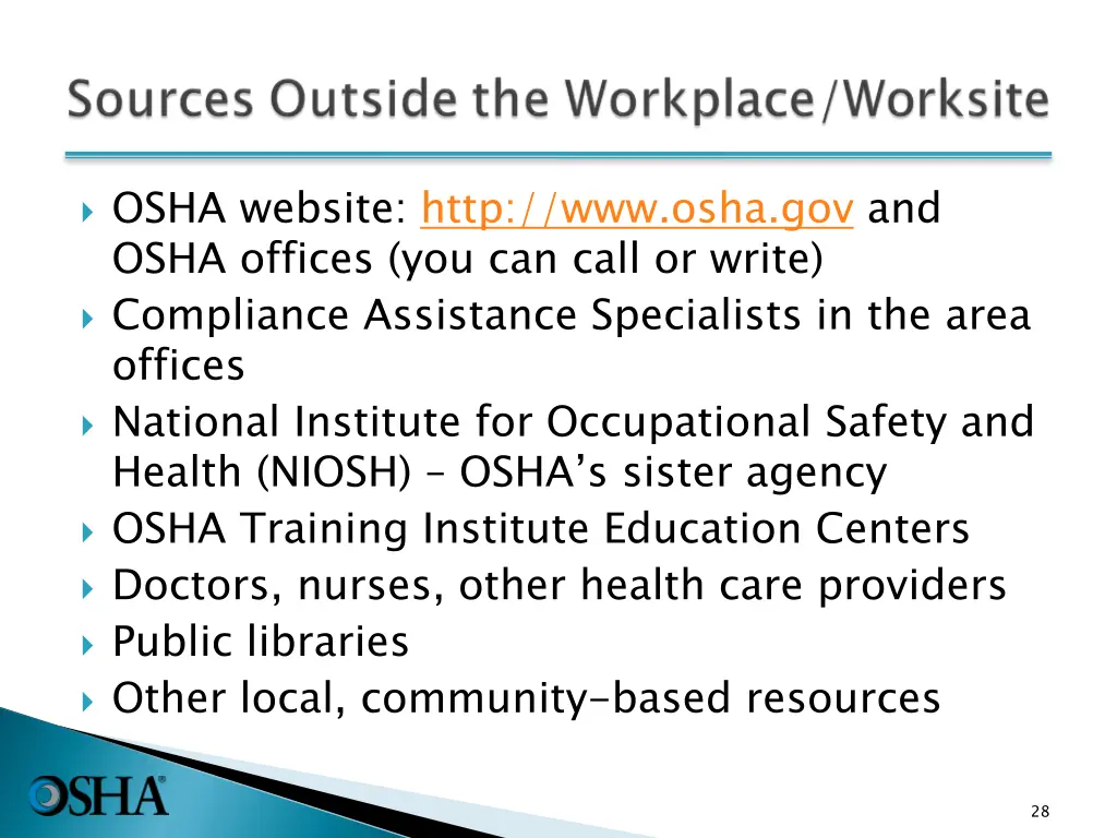 osha website http www osha gov and osha offices