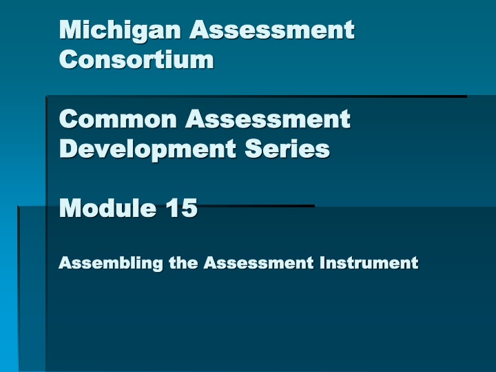 michigan assessment michigan assessment