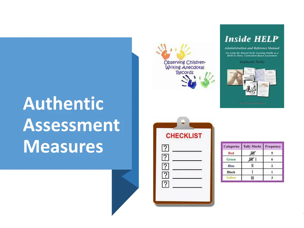 authentic assessment measures