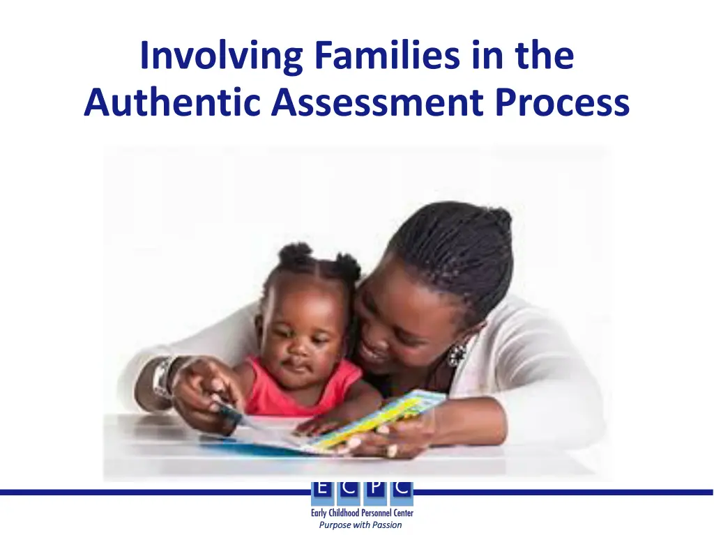 involving families in the authentic assessment