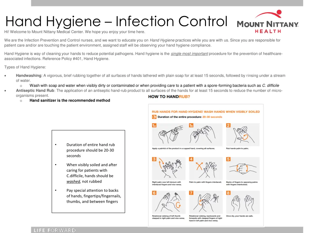 hand hygiene infection control hi welcome