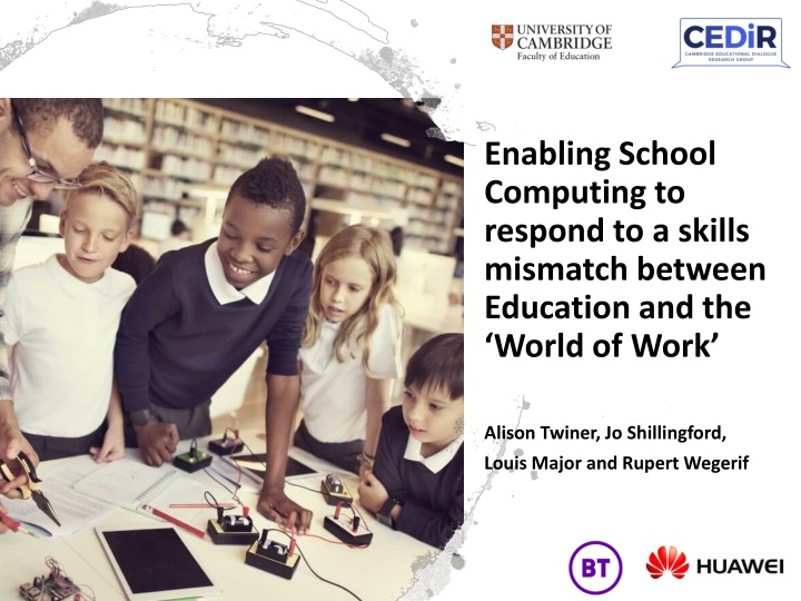 enabling school computing to respond to a skills