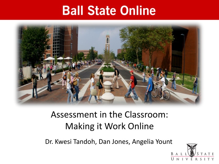 assessment in the classroom making it work online