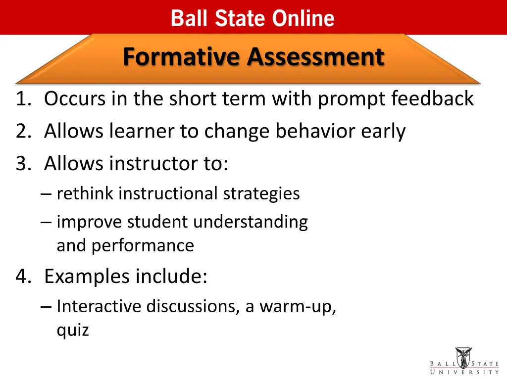 formative assessment