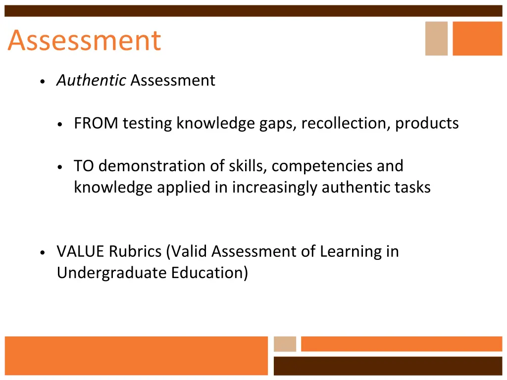 assessment