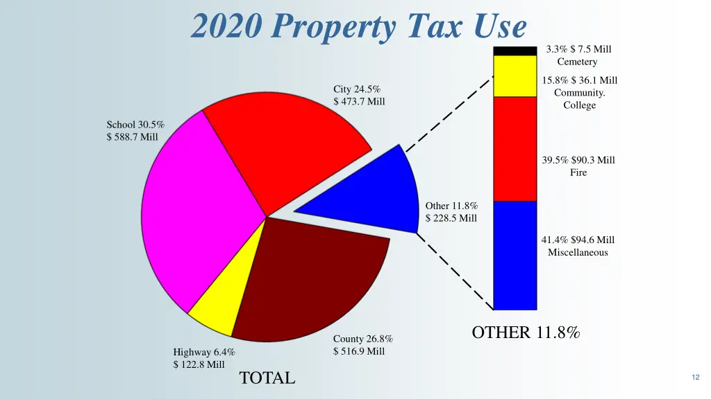 2020 property tax use