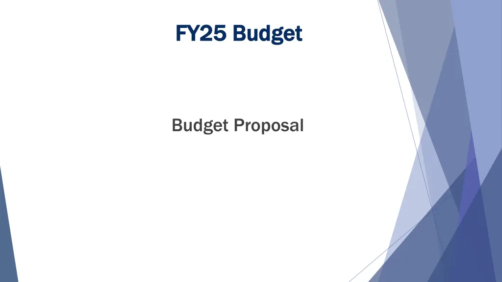 fy25 budget fy25 budget 1