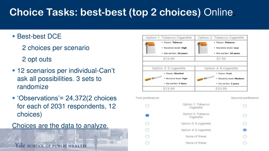 choice tasks best best top 2 choices online