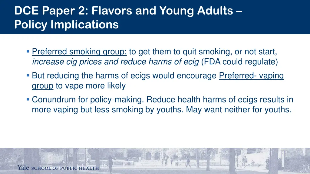 dce paper 2 flavors and young adults 2