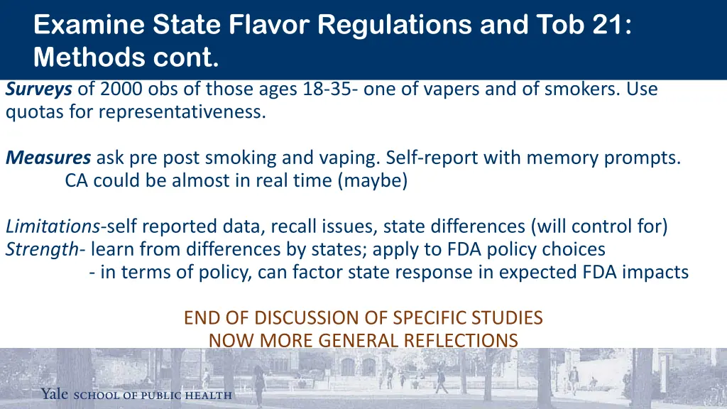 examine state flavor regulations