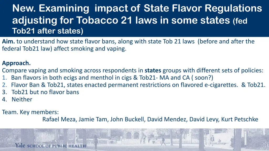 new examining impact of state flavor regulations