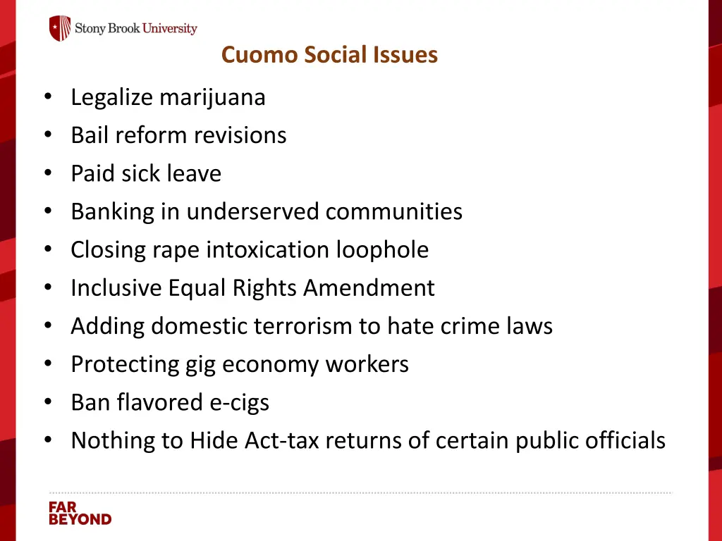 cuomo social issues