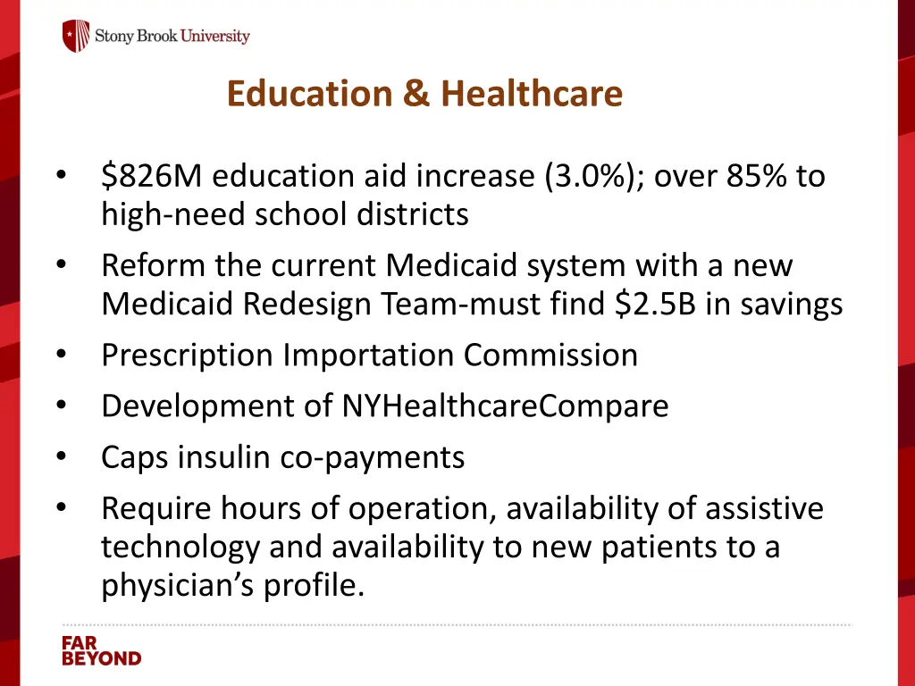 education healthcare