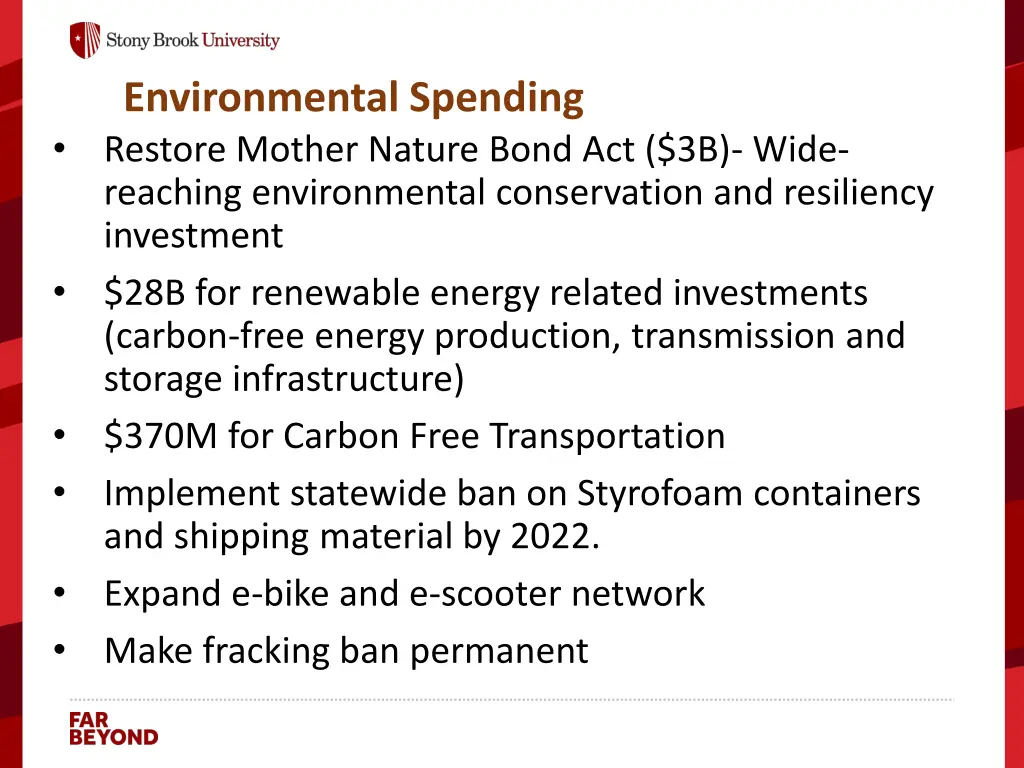 environmental spending