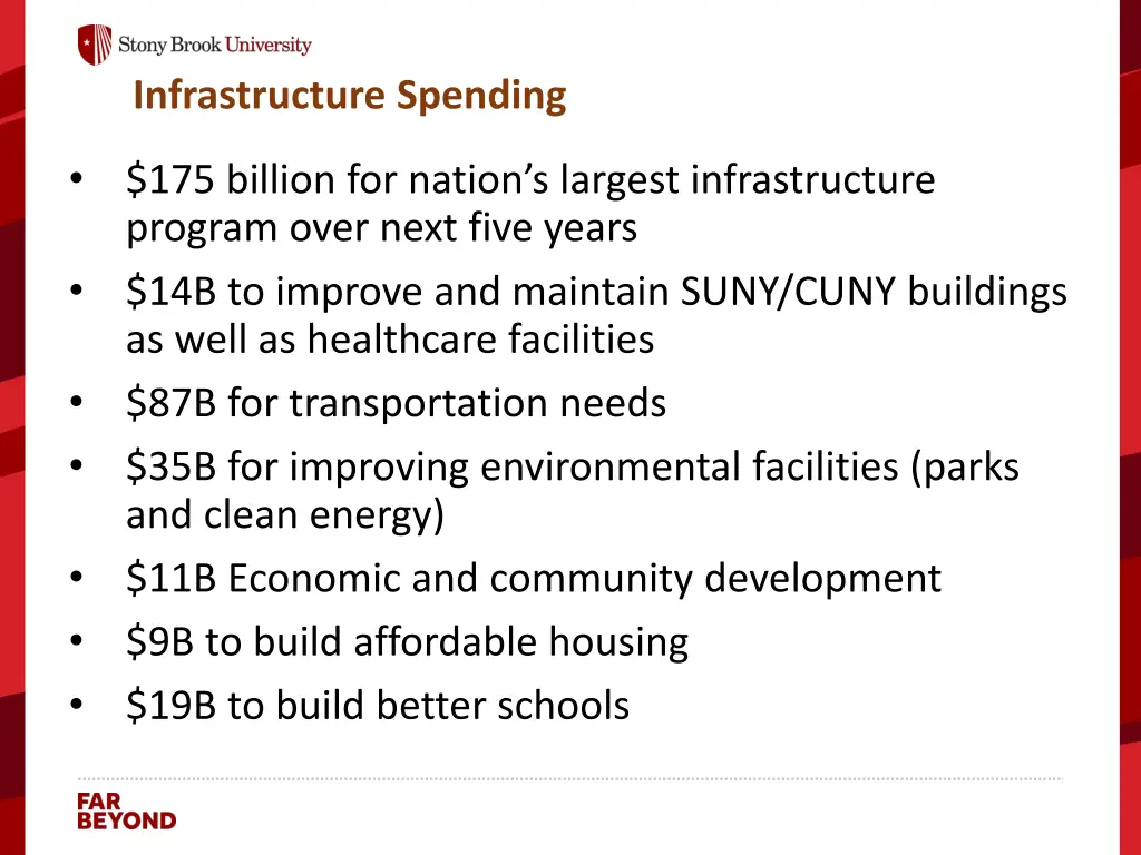 infrastructure spending