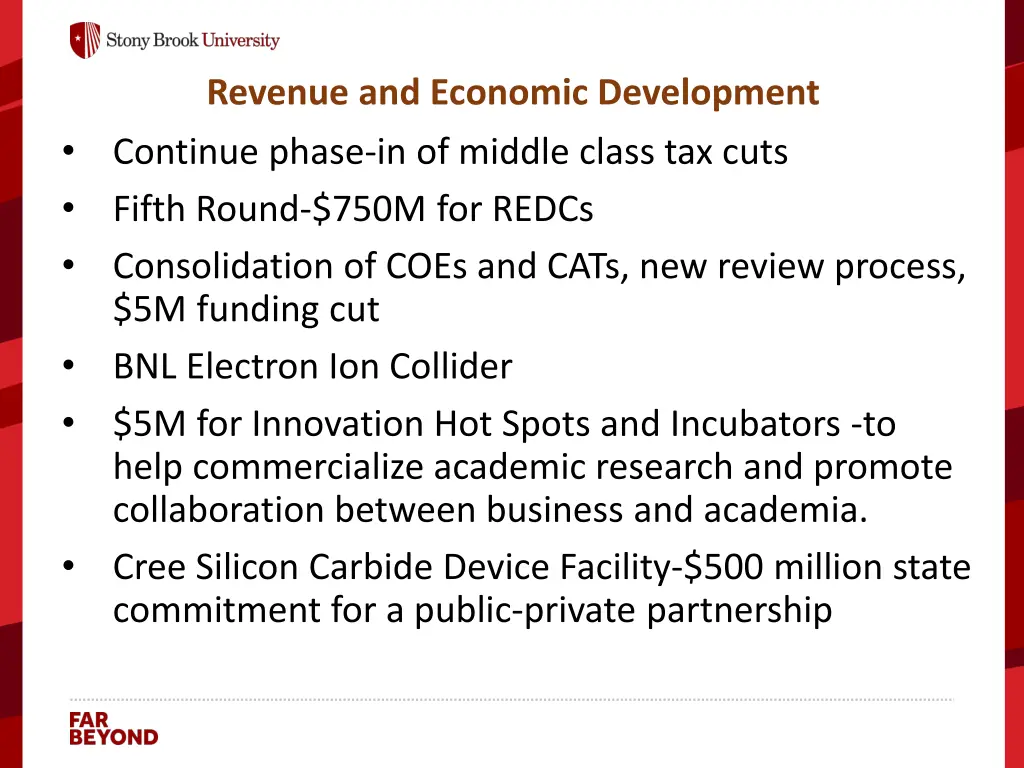 revenue and economic development