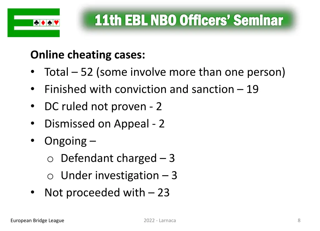 11th ebl nbo officers seminar 7