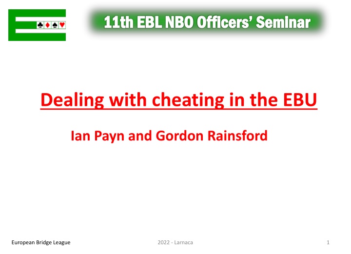 11th ebl nbo officers seminar