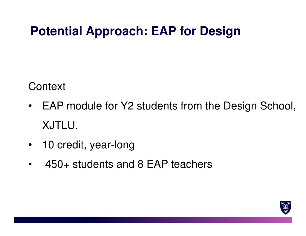 potential approach eap for design