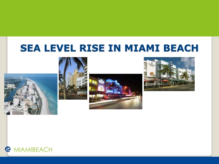 sea level rise in miami beach