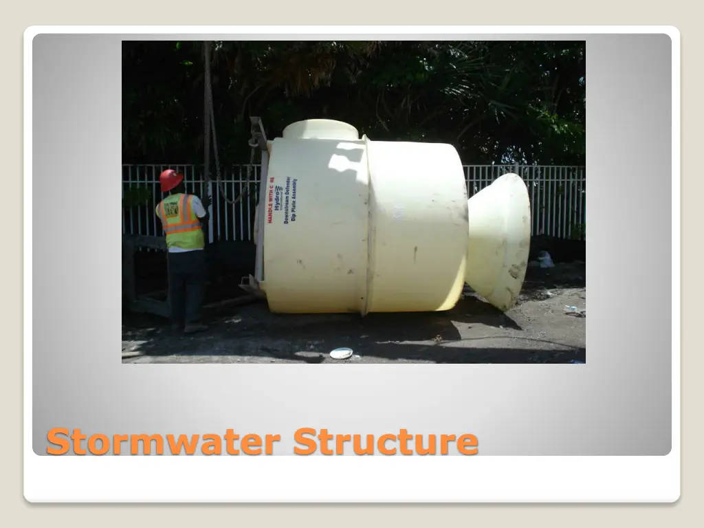 stormwater structure