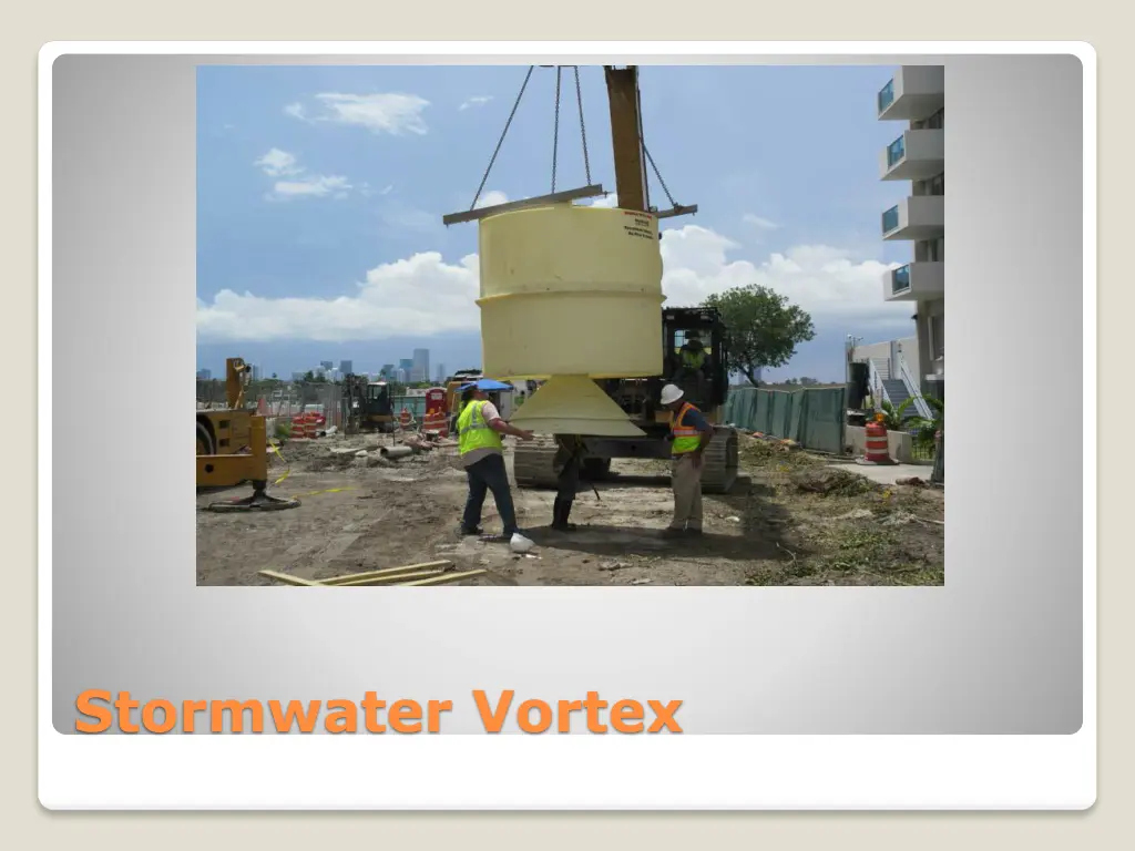 stormwater vortex