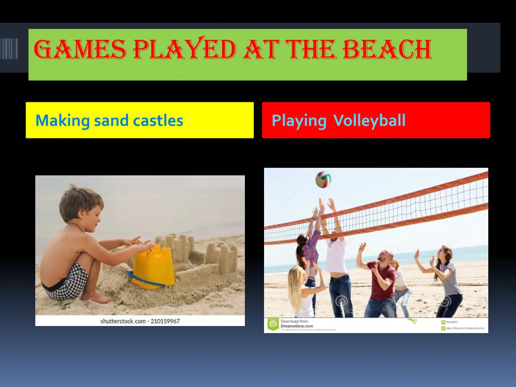 games played at the beach